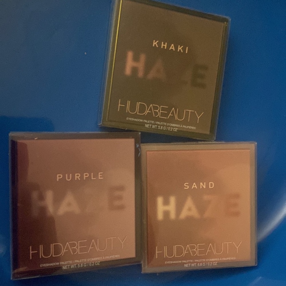 NIB Huda Beauty Haze Trio Bundle